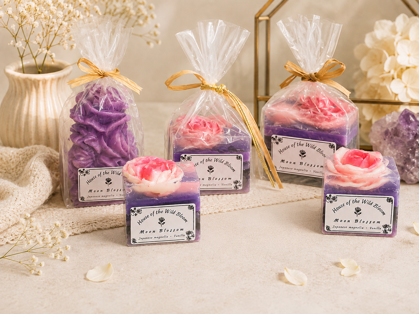 Moon Blossom soaps